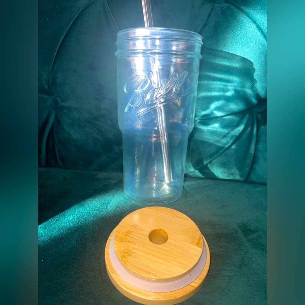 Glass Ball Jar CUPS